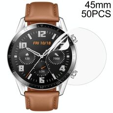 D45mm 50 PCS TPU Round HD Soft Hydrogel Film Protector dello schermo dell'orologio