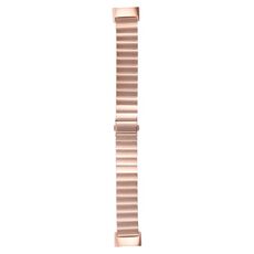 Per la carica Fitbit 5 cinturino in acciaio a cinque talloni cinturino in acciaio (oro rosa)