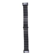 Per la carica di fitbit 5 cinturino in acciaio a cinque talloni (nero)