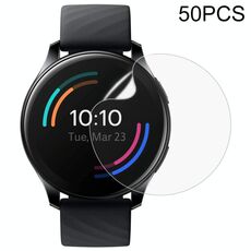 Per OnePlus Watch 50 PCS Soft Hydrogel Film Protector dello schermo dell'orologio