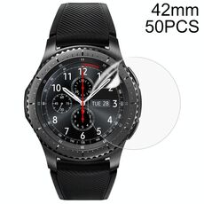 Per Samsung Gear S3 42mm 50 PCS Soft Hydrogel Film Protector dello schermo dell'orologio