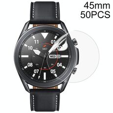 Per Samsung Galaxy Watch 3 45mm 50 PCS Soft Hydrogel Film Protector dello schermo dell'orologio