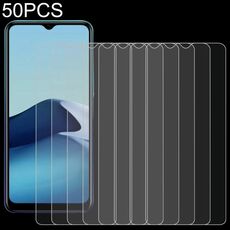 Film di vetro temperato da 50 pezzi 0.26mm 9h 2.5D per vivo Y20 2021