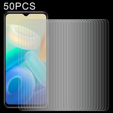 Film di vetro temperato da 50 pezzi 0.26mm 9h 2.5D per vivo y76s