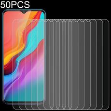 50 PCS 0.26mm 9H 2.5D Tempered Glass Film For Infinix Hot 8 Lite