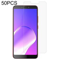 50 pezzi 0.26mm 9h 2,5D film in vetro temperato per infinix hot 6 pro