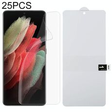 25 PCS Pellicola di idrogel a prova di esplosione a schermo intero per Samsung Galaxy S22 Ultra 5G