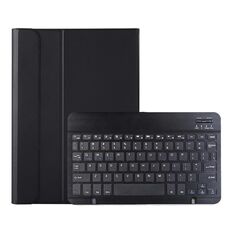 Custodia in pelle da tastiera Bluetooth A08 ultrasottile per Samsung Galaxy Tab A8 2021 SM-X205 / SM-X200 (nero)