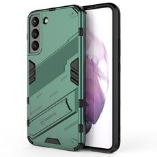 Per Samsung Galaxy S22 + 5G Armor Punk 2 in 1 PC + TPU Cassa del telefono antiurto con supporto invisibile (verde)