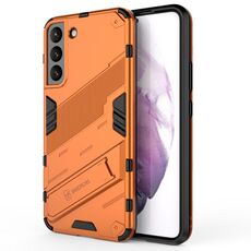 Per Samsung Galaxy S22 + 5G Punk Armor 2 in 1 PC + TPU Cassa del telefono antiurto con supporto invisibile (arancione)
