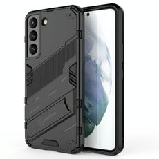 Per Samsung Galaxy S22 5G Punk Armor 2 in 1 PC + TPU Cassa del telefono antiurto con supporto invisibile (nero)