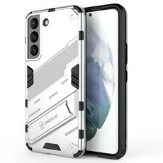 Per Samsung Galaxy S22 5G Punk Armor 2 in 1 PC + TPU Cassa del telefono antiurto con supporto invisibile (bianco)