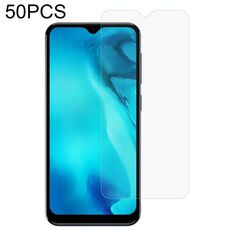 Film di vetro temperato da 50 pezzi 0.26mm 9h 2.5D per Doogee x93