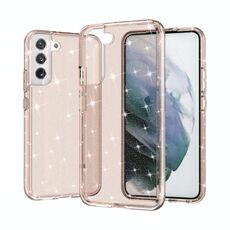 Per Samsung Galaxy S22 + 5G TERMINATORE A GLI ASCOLTA A GLITTITTER POLVERE CASO DI PROTEZIONE POLVERE (GOLD)