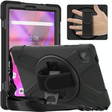 Per Lenovo Tab K10 / M10 PLUS Silicone + Case protettiva per PC PC (nero)