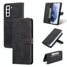 Per Samsung Galaxy S22 + 5G AZNS Dream II Sensazione della pelle Pelle flip orizzontale custodia in pelle (nero)
