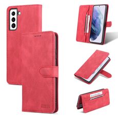 Per Samsung Galaxy S22 + 5G AZNS Dream II Skin Feel custodia in pelle flip orizzontale (rosso)