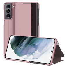 Per Samsung Galaxy S22 + 5G Guarda la finestra della finestra della finestra della finestra (oro rosa)