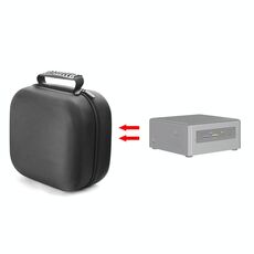 Per Intel Nuc 7i7bnh / 7i3bnk mini pc sacchetto di archiviazione protettivo (nero)