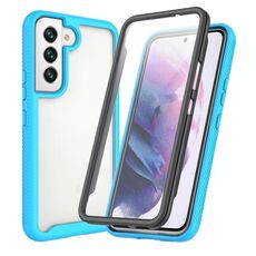 Per Samsung Galaxy S22+ 5G Sky Starry Full Body Hybrid Aoffroof Telefono (Sky Blue)