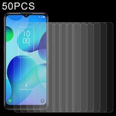 50 PCS 0.26mm Film in vetro temperato da 9h 2.5D per TCL 20 AX 5G