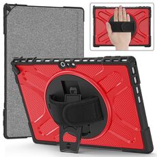Per Microsoft Surface Pro 4/5/6/7 TPU + PC Tablet Case (rosso)