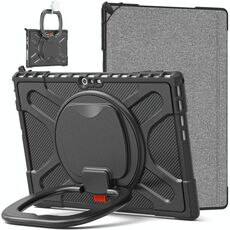 Per Microsoft Surface Pro 4/5/6/7 TPU + Case Tablet PC (nero)