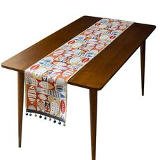 Home CHENILLE POLIESTERE TABELLA TABELLA RUNNER, Dimensioni: 33x180cm (surplus ogni anno)