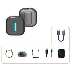 Microfono wireless a cancellazione del rumore professionale all'aperto Type-C