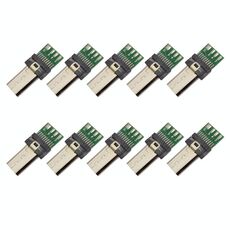 Connettore PCB USB da 10 PCS Connettore USB Micro USB per cavo dati della fotocamera Sony