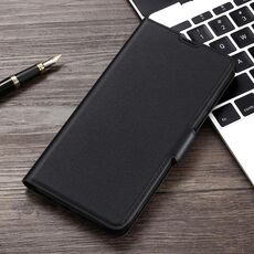 Per Alcatel 3x 2020 Ultra-sottile fibbia laterale PU + TPU custodia in pelle (nera)