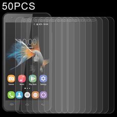 Pellicola di vetro temperato da 50 pezzi 0.26mm 9h 2.5D per Oukitel C2