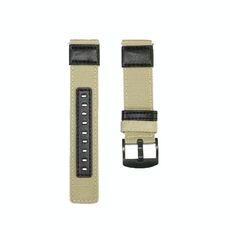 Per Garmin Move Luxe 20mm Canvas Watch Band resistente all'usura (Khaki)