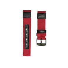 Per Garmin Move Style 20mm Canvas Watch Band resistente all'usura (Red)