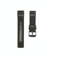 Per Garmin Venu Sq 20mm tela di orologi resistenti all'usura (nero)