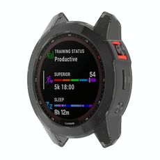 Per Garmin Fenix 7 custodia protettiva soffice in TPU antiurto (nero)