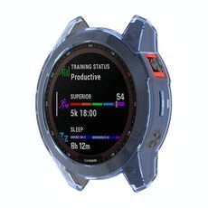 Per Garmin Fenix 7 custodia protettiva soffice in TPU antiurto (blu)
