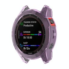 Per Garmin Fenix 7 custodia protettiva in TPU antiurto (viola)