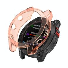 Per Garmin Fenix 7x Antiurto antiurto TPU Custodia protettiva (rosa)