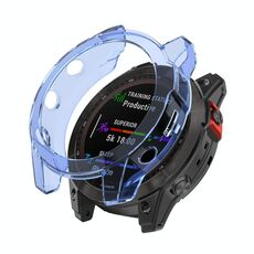 Per Garmin Fenix 7x custodia protettiva in TPU antiurto antiurto (blu)