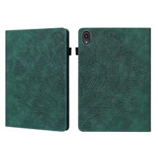 Per Lenovo Tab M8 HD / TAB M8 FHD / TAB M8 3rd Gen 8,0 pollici e Motorola Moto Tab G20 Peacock Pattern Pattern TPU + Custodia in pelle PU (verde)