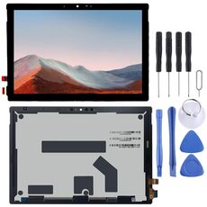 Schermo LCD originale per Microsoft Surface Pro 7 Plus / Pro 7+ 1960 1961 con digitalizzatore assemblaggio completo (nero)