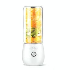 Household Fruit Juicer Portable Multi-Function Juice Cup(Ivory White)
