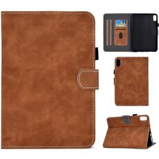 Per Lenovo Legion Y700 Cowhide Texture in pelle intelligente Tablet in pelle (marrone)