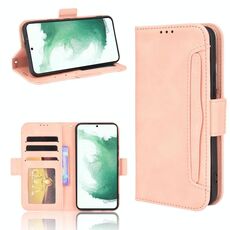 Per Samsung Galaxy S22 + 5G Skin Feel Case del cellulare del modello del vitello (rosa)