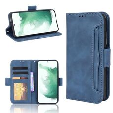 Per Samsung Galaxy S22 + 5G Skin Feel Case del telefono del modello del vitello (blu)