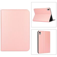 Per Lenovo Legion Y700 Tensione texture texture TPU flip tablet custodia in pelle (oro rosa)