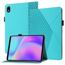 Per Lenovo Legion Y700 Rhombus Skin Feel Flip Tablet Case in pelle (lago blu)