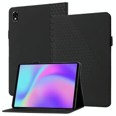 Per Lenovo Legion Y700 Rhombus Skin Feel Flip Tablet Case in pelle (nero)