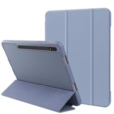 Per Samsung Galaxy Tab S8 + / X800 3-Pieghevole TPU TPU Custodia in pelle intelligente in pelle intelligente (Sky Blue)